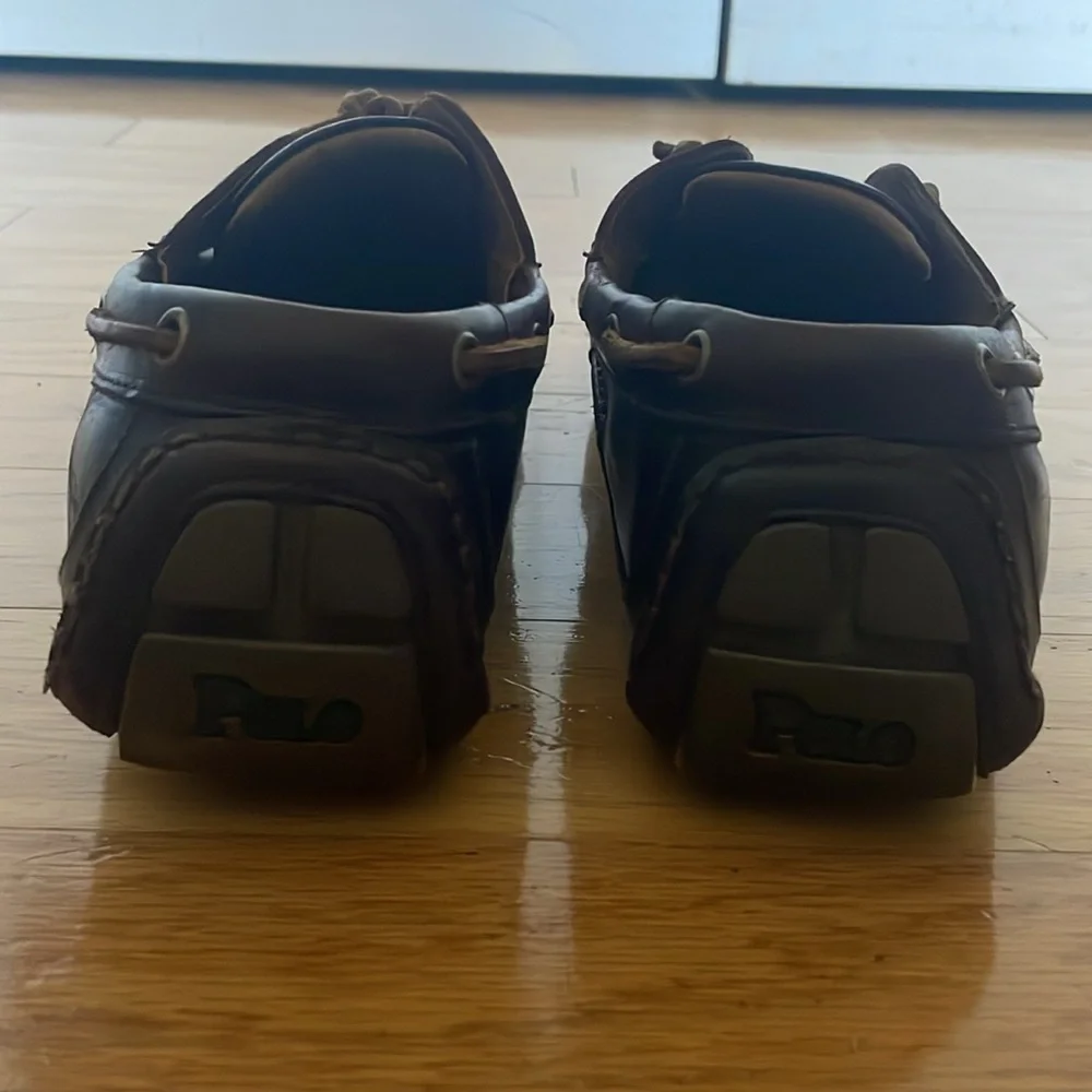 Men's polo, Ralph Lauren Roderick, Leather driving Loafers size 11 1/2